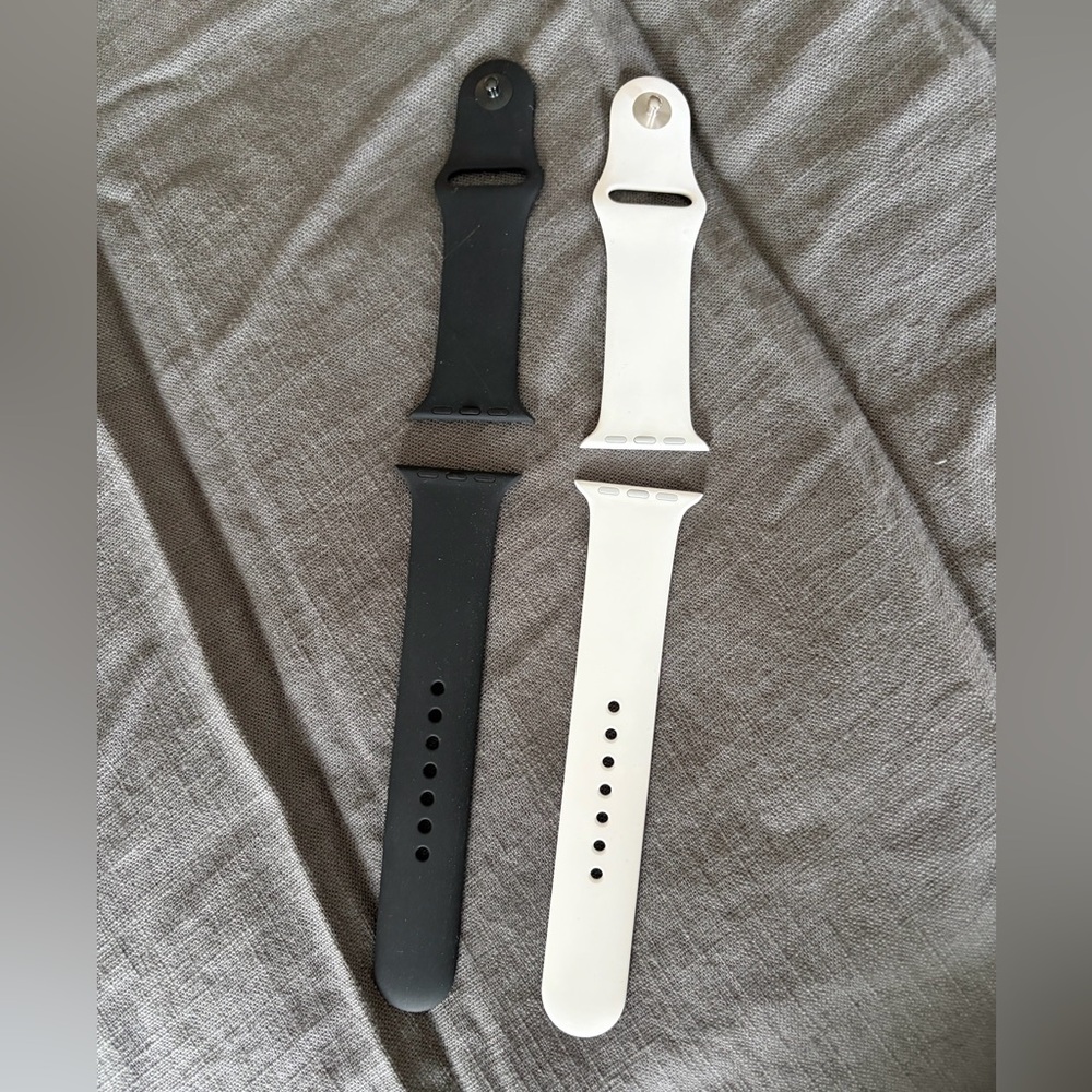Apple Black and White Watch Bands